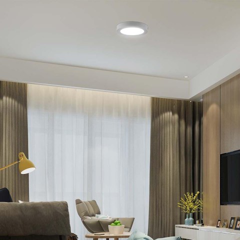 Panel LED V-TAC Natynkowy Premium Downlight 6W Okrągły fi120 VT-60006 4000K 660lm Panel LED V-TAC Natynkowy Premium Downlight 6W Okrągły fi120 VT-60006 4000K 660lm