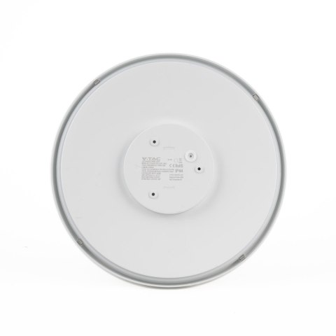 Plafon V-TAC 24W LED okrągły 35cm natynkowy pilot czujnik ruchu IP44 biały VT-8624S 3000K 2500lm 2 lata Gwarancji Plafon V-TAC 24W LED okrągły 35cm natynkowy pilot czujnik ruchu IP44 biały VT-8624S 3000K 2500lm 2 lata Gwarancji