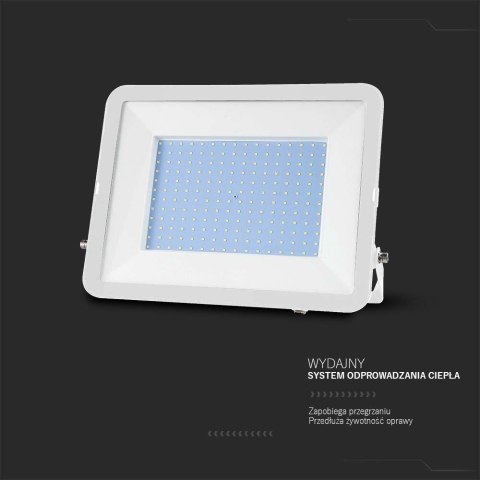 Projektor LED V-TAC 300W SAMSUNG CHIP PRO-S Biały VT-44300 6500K 26390lm 5 Lat Gwarancji Projektor LED V-TAC 300W SAMSUNG CHIP PRO-S Biały VT-44300 6500K 26390lm 5 Lat Gwarancji