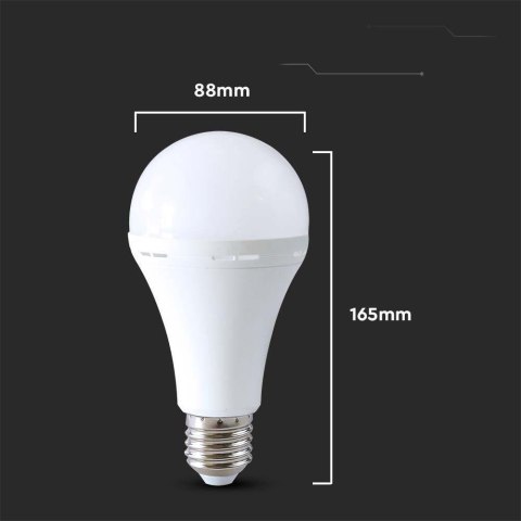 Żarówka awaryjna LED V-TAC 15W A90 E27 3-4,5h VT-51015 4000K 1200lm 2 lata Gwarancji Żarówka awaryjna LED V-TAC 15W A90 E27 3-4,5h VT-51015 4000K 1200lm 2 lata Gwarancji