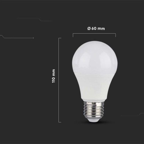 Żarówka LED V-TAC 10,5W E27 A60 VT-2112-N 4000K 1055lm 2 lata Gwarancji Żarówka LED V-TAC 10,5W E27 A60 VT-2112-N 4000K 1055lm 2 lata Gwarancji