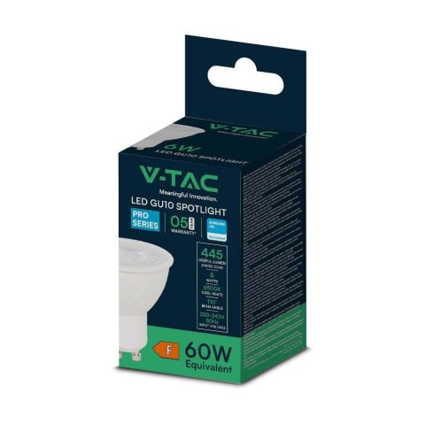 Żarówka LED V-TAC SAMSUNG CHIP 6W GU10 110st VT-247 6500K 445lm 5 Lat Gwarancji Żarówka LED V-TAC SAMSUNG CHIP 6W GU10 110st VT-247 6500K 445lm 5 Lat Gwarancji