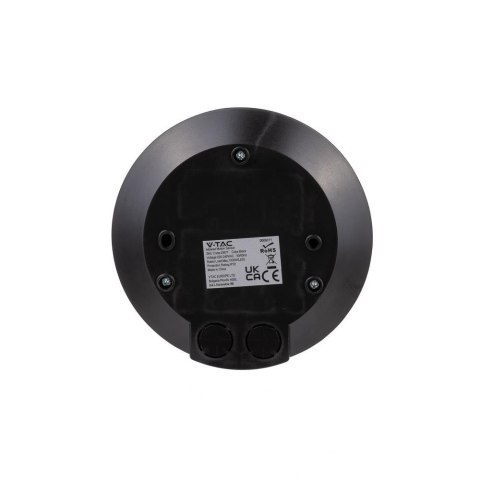 Czujnik Ruchu 360st V-TAC Natynkowy Sufitowy SLIM 24mm Czarny FULL BLACK V-TAC VT-8027 Czujnik Ruchu 360st V-TAC Natynkowy Sufitowy SLIM 24mm Czarny FULL BLACK V-TAC VT-8027