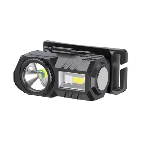 Latarka 3w1 czołowa rowerowa V-TAC 3W SMD ładowanie USB-C IP43 VT-9902 190lm 2 lata Gwarancji Latarka 3w1 czołowa rowerowa V-TAC 3W SMD ładowanie USB-C IP43 VT-9902 190lm 2 lata Gwarancji