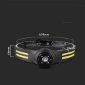 Latarka czołowa V-TAC 3W SMD 5W COB ładowanie USB-C IP43 VT-9901 470lm 2 lata Gwarancji