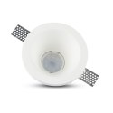 Oczko V-TAC gips GU10 wpuszczane okrągłe fi.132 białe VT-773 2 lata Gwarancji