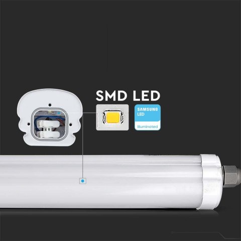 Oprawa hermetyczna LED V-TAC SAMSUNG CHIP G-series 150cm 48W 120Lm/W VT-1574 6500K 5760lm 3 lata Gwarancji Oprawa hermetyczna LED V-TAC SAMSUNG CHIP G-series 150cm 48W 120Lm/W VT-1574 6500K 5760lm 3 lata Gwarancji
