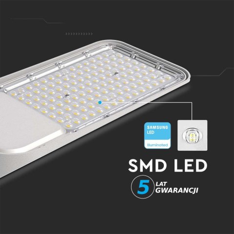Oprawa uliczna LED V-TAC SAMSUNG CHIP z regulacją 100W 110Lm/W VT-139ST 4000K 11000lm 5 lat Gwarancji Oprawa uliczna LED V-TAC SAMSUNG CHIP z regulacją 100W 110Lm/W VT-139ST 4000K 11000lm 5 lat Gwarancji