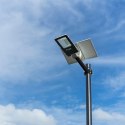 Naświetlacz oprawa uliczna solarna hybrydowa V-TAC 50W LED VT-ST201 4000K 4000lm 2 lata Gwarancji