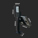 Naświetlacz Oprawa Uliczna Solarna V-TAC 50W LED IP65 VT-ST200 4000K 4000lm