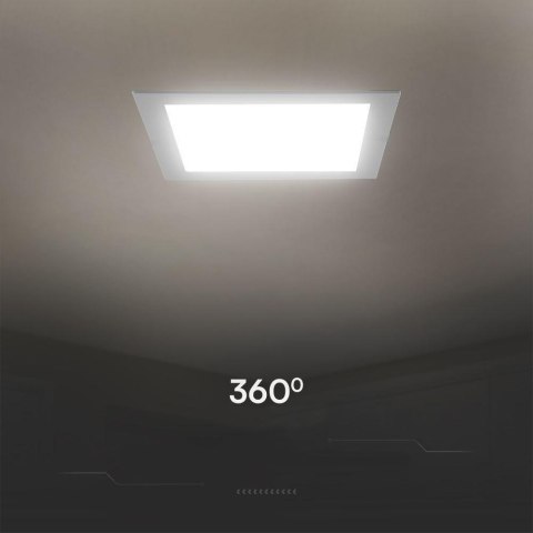 Panel wpuszczany V-TAC 6W LED SAMSUNG CHIP kwadrat 120x120mm VT-61006SQ-S 4000K 660lm Panel wpuszczany V-TAC 6W LED SAMSUNG CHIP kwadrat 120x120mm VT-61006SQ-S 4000K 660lm