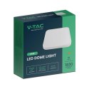 Plafon V-TAC 24W LED kwadrat 29x29cm natynkowy IP44 biały VT-8624 4000K 2500lm 2 lata Gwarancji