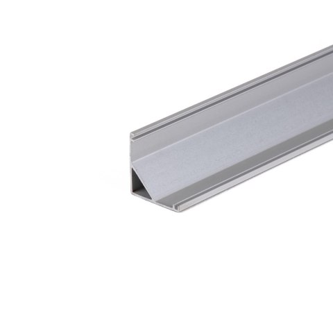 Profil Aluminiowy V-TAC 2mb Anodowany, Klosz Mleczny, Kątowy, Cienkościenny VT-8109 Profil Aluminiowy V-TAC 2mb Anodowany, Klosz Mleczny, Kątowy, Cienkościenny VT-8109