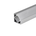 Profil aluminiowy anodowany kątowy V-TAC 2mb klosz mleczny VT-8114 2 lata Gwarancji