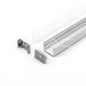 Profil aluminiowy anodowany na dwie taśmy V-TAC 2mb klosz mleczny VT-8118 5 lat Gwarancji