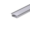 Profil aluminiowy anodowany wpuszczany cienkościenny V-TAC 2mb klosz mleczny VT-8106 2 lata Gwarancji