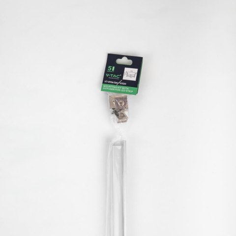 Profil aluminiowy anodowany wpuszczany cienkościenny V-TAC 2mb klosz mleczny VT-8106 2 lata Gwarancji Profil aluminiowy anodowany wpuszczany cienkościenny V-TAC 2mb klosz mleczny VT-8106 2 lata Gwarancji