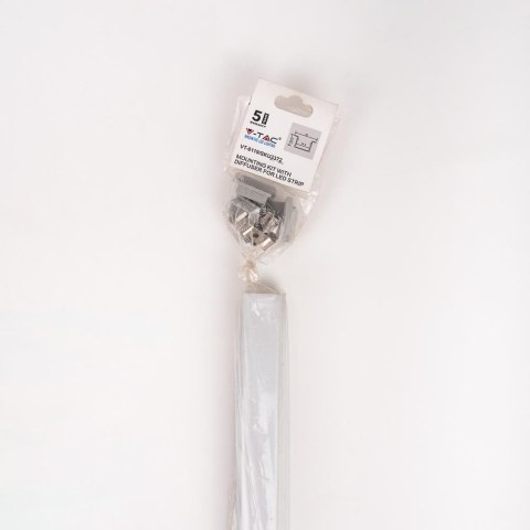 Profil aluminiowy anodowany wpuszczany na dwie taśmy V-TAC 2mb klosz mleczny VT-8119 5 lat Gwarancji Profil aluminiowy anodowany wpuszczany na dwie taśmy V-TAC 2mb klosz mleczny VT-8119 5 lat Gwarancji