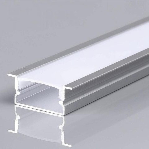 Profil aluminiowy anodowany wpuszczany na dwie taśmy V-TAC 2mb klosz mleczny VT-8203 2 lata Gwarancji Profil aluminiowy anodowany wpuszczany na dwie taśmy V-TAC 2mb klosz mleczny VT-8203 2 lata Gwarancji
