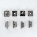 Profil aluminiowy anodowany wpuszczany na dwie taśmy V-TAC 2mb klosz mleczny VT-8203 2 lata Gwarancji