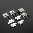 Profil aluminiowy anodowany wpuszczany V-TAC 2mb klosz mleczny VT-8106 2 lata Gwarancji