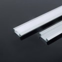 Profil aluminiowy anodowany wpuszczany V-TAC 2mb klosz mleczny VT-8106 2 lata Gwarancji