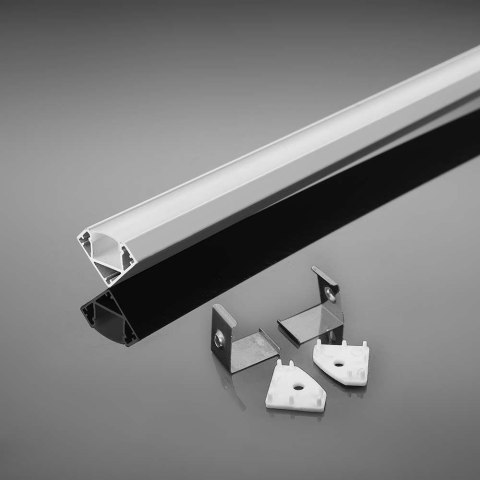Profil aluminiowy kątowy biały V-TAC 2mb klosz mleczny VT-8114W 5 lat Gwarancji Profil aluminiowy kątowy biały V-TAC 2mb klosz mleczny VT-8114W 5 lat Gwarancji