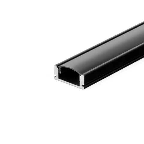 Profil Aluminiowy V-TAC 2mb Czarny, Klosz Czarny VT-8113 Profil Aluminiowy V-TAC 2mb Czarny, Klosz Czarny VT-8113
