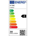 Projektor LED V-TAC 30W czarny 160Lm/W VT-44031 4000K 4800lm 5 lat Gwarancji