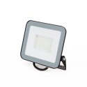 Projektor LED V-TAC 50W 100Lm/W przewód 1mb SAMSUNG CHIP czarny VT-44055 6500K 4270lm 5 lat Gwarancji