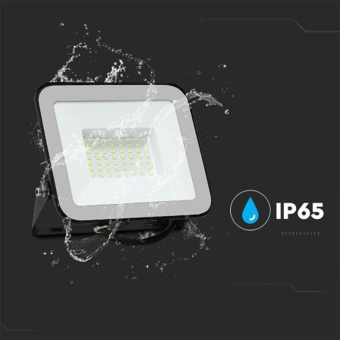 Projektor LED V-TAC 50W 100Lm/W przewód 1mb SAMSUNG CHIP czarny VT-44055 6500K 4270lm 5 lat Gwarancji Projektor LED V-TAC 50W 100Lm/W przewód 1mb SAMSUNG CHIP czarny VT-44055 6500K 4270lm 5 lat Gwarancji