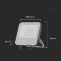 Projektor LED V-TAC 50W Czarny 160Lm/W VT-44051 4000K 8000lm 5 Lat Gwarancji
