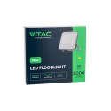 Projektor LED V-TAC 50W Czarny 160Lm/W VT-44051 4000K 8000lm 5 Lat Gwarancji