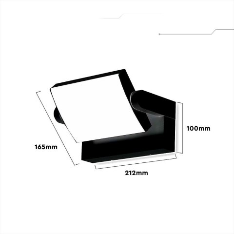 Projektor Oprawa Elewacyjna V-TAC 17W LED Czarna IP65 VT-11020 4000K 2520lm Projektor Oprawa Elewacyjna V-TAC 17W LED Czarna IP65 VT-11020 4000K 2520lm