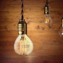 Żarówka LED filament V-TAC 4W kulka P45 E14 3xKlik ściemnialna VT-2604 3000K 400lm 2 lata Gwarancji