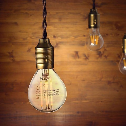 Żarówka LED filament V-TAC 4W kulka P45 E14 3xKlik ściemnialna VT-2604 3000K 400lm 2 lata Gwarancji Żarówka LED filament V-TAC 4W kulka P45 E14 3xKlik ściemnialna VT-2604 3000K 400lm 2 lata Gwarancji