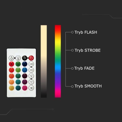 Żarówka LED V-TAC 4,8W GU10 pilot VT-2244-N-1 RGB+3000K 420lm 2 lata Gwarancji Żarówka LED V-TAC 4,8W GU10 pilot VT-2244-N-1 RGB+3000K 420lm 2 lata Gwarancji