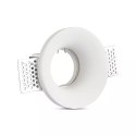 Oczko V-TAC gips GU10 wpuszczane okrągłe białe fi.103 V-TAC VT-859RD 2 lata Gwarancji