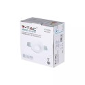 Oczko V-TAC gips GU10 wpuszczane okrągłe białe fi.103 V-TAC VT-859RD 2 lata Gwarancji