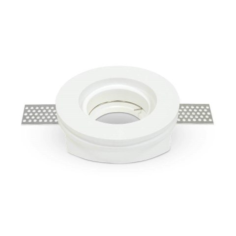 Oczko V-TAC GIPS GU10 Wpuszczane Okrągłe fi.100 Białe VT-771 Oczko V-TAC GIPS GU10 Wpuszczane Okrągłe fi.100 Białe VT-771