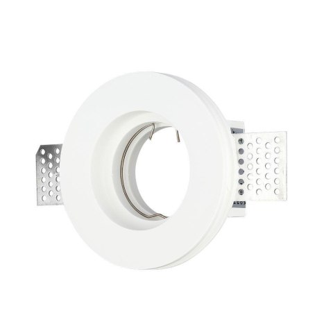 Oczko V-TAC GIPS GU10 Wpuszczane Okrągłe fi.100 Białe VT-771 Oczko V-TAC GIPS GU10 Wpuszczane Okrągłe fi.100 Białe VT-771