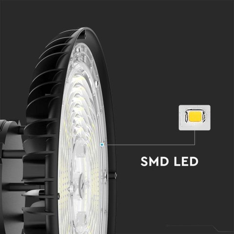 Oprawa V-TAC LED high bay LIFUD driver 0-10V 160Lm/W 120W/150W/200W VT-90202 3000K+4000K+5000K 27000lm 5 lat Gwarancji Oprawa V-TAC LED high bay LIFUD driver 0-10V 160Lm/W 120W/150W/200W VT-90202 3000K+4000K+5000K 27000lm 5 lat Gwarancji