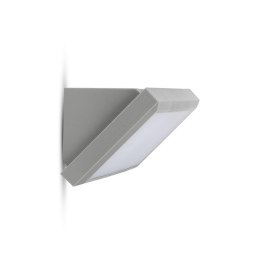 Oprawa ścienna V-TAC 12W LED ukośna szara IP65 VT-8054-N 4000K 1250lm 2 lata Gwarancji