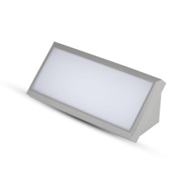 Oprawa ścienna V-TAC 12W LED ukośna szara IP65 VT-8054-N 4000K 1250lm 2 lata Gwarancji
