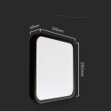 Plafon V-TAC 18W LED kwadrat 25x25cm natynkowy IP44 czarny VT-8618B 4000K 1830lm 2 lata Gwarancji