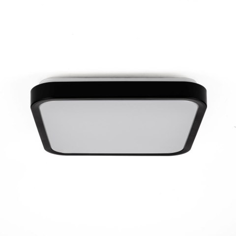 Plafon V-TAC 48W LED kwadrat 42x42cm natynkowy IP44 czarny VT-8630B 4000K 5160lm 2 lata Gwarancji