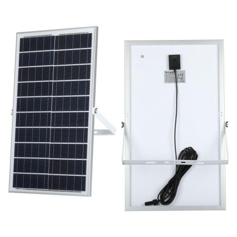 Projektor LED solarny V-TAC 35W czarny IP65 pilot timer VT-100W 4000K 2450lm 2 lata Gwarancji Projektor LED solarny V-TAC 35W czarny IP65 pilot timer VT-100W 4000K 2450lm 2 lata Gwarancji