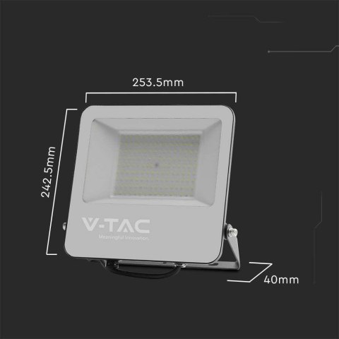 Projektor LED V-TAC 100W 185Lm/W Czarny VT-44105 4000K 18500lm Projektor LED V-TAC 100W 185Lm/W Czarny VT-44105 4000K 18500lm