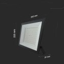 Projektor LED V-TAC 100W LED SMD 4000K Czarny VT-44109 4000K 8150lm