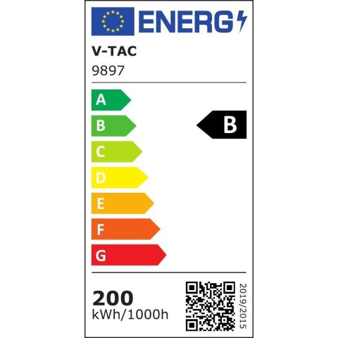 Projektor LED V-TAC 200W 185Lm/W Czarny VT-44205 6500K 37000lm Projektor LED V-TAC 200W 185Lm/W Czarny VT-44205 6500K 37000lm